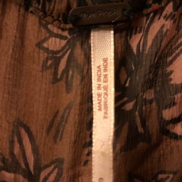 Free People Hendrix Floral Sheer Top - Picture 3 of 7